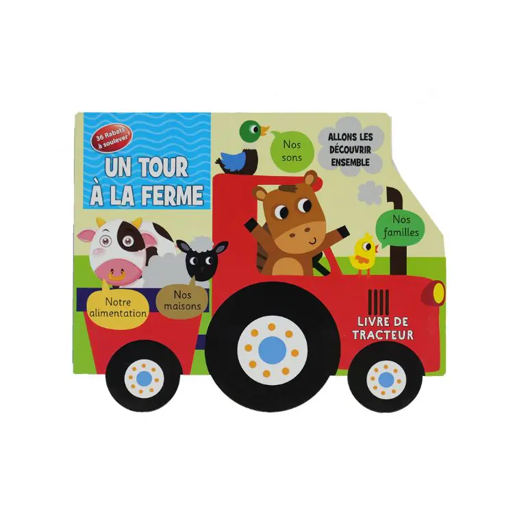 Livre De Tracteur - Un Tour A La Ferme