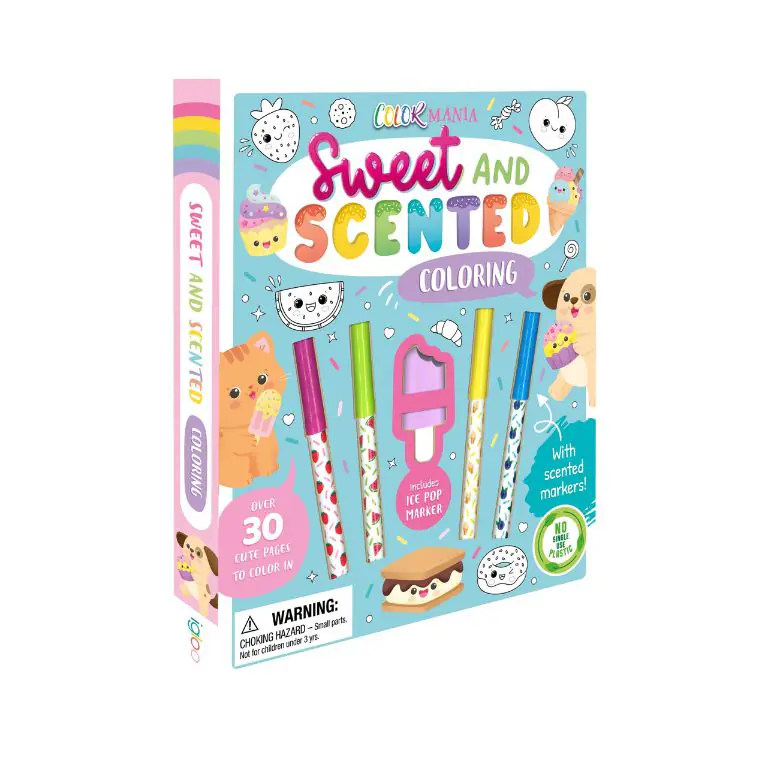 Colormania Sweet and Scented Coloring: with Scented Markers