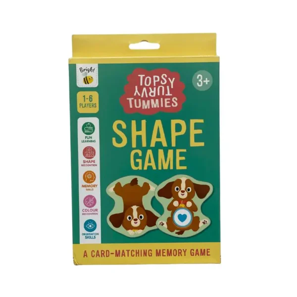 Topsy Turvy Tummies Shape Game