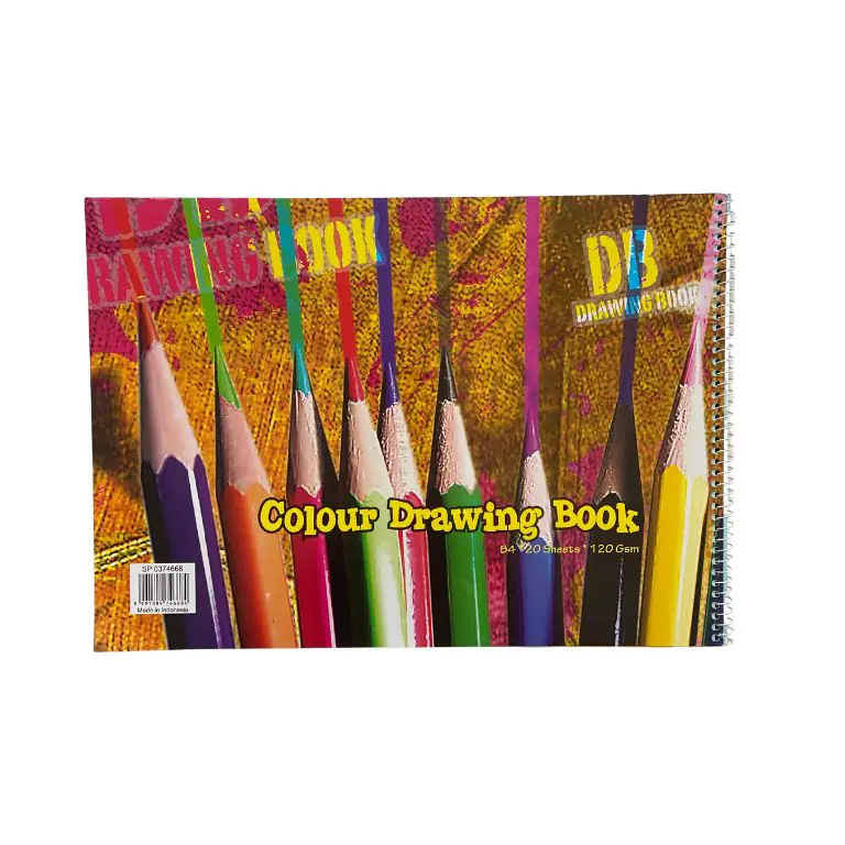 B4 Color Drawing Book 120 gm