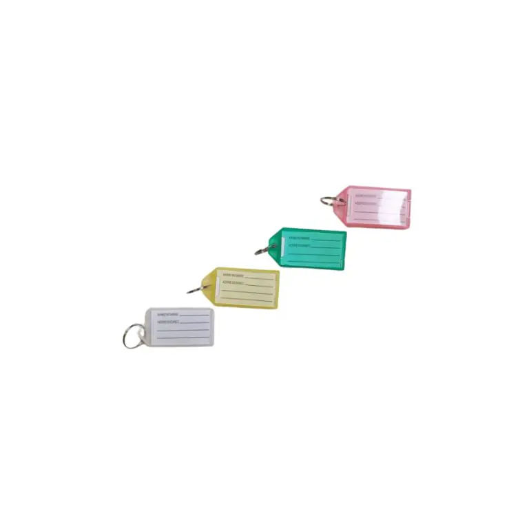 COLOUR KEY RINGS Y107 DL OFFICE