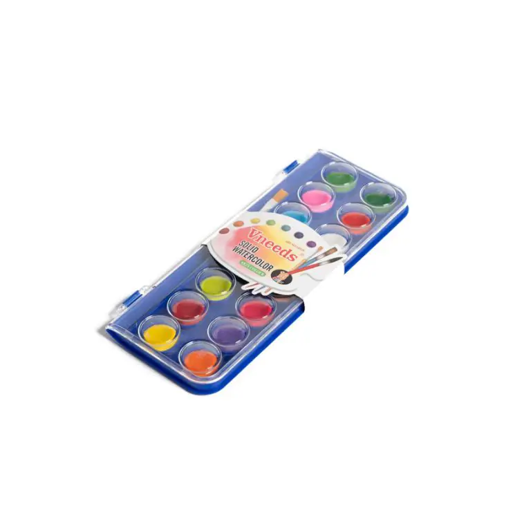 Vneeds Solid Watercolor 16 Colors