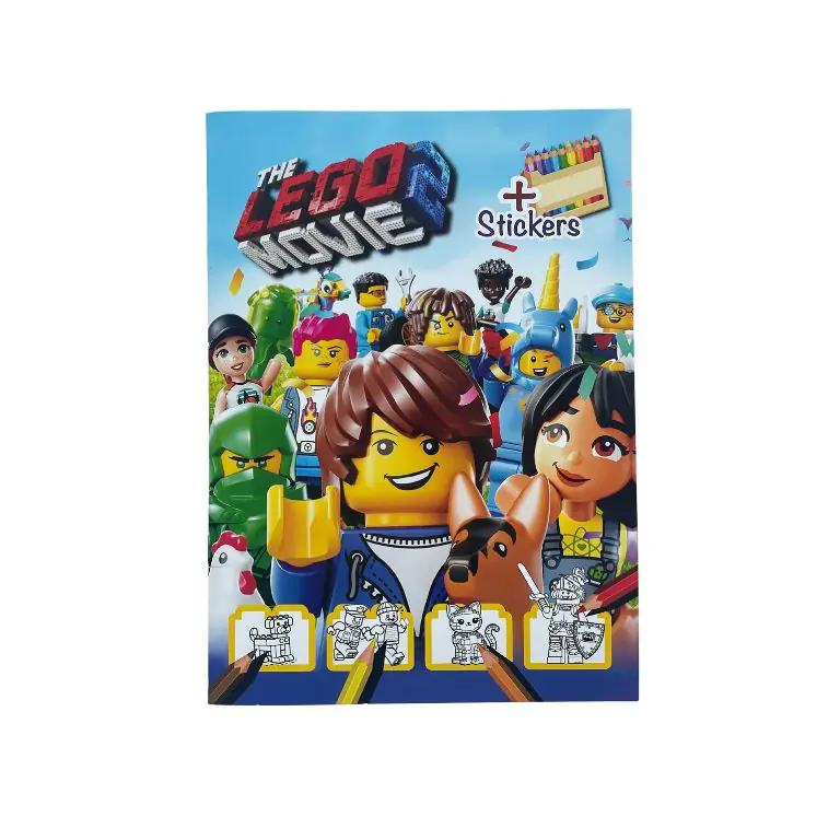The Lego Movie Coloring Book + Stickers
