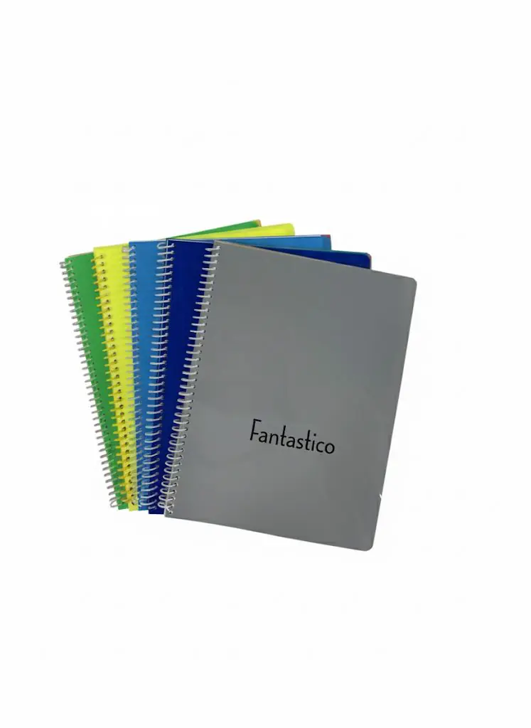 A4 Grid 5-Subject Copybook - Fantastico