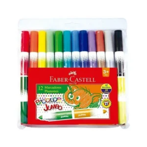 Faber Castell 12 Marcadores Plumones 739112 3+  739112