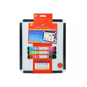 Faber Castell Bicolour Whiteboard Set With Board And Markers, 570703