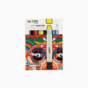 CARIOCA Plus Art Crayon - 6 Pcs