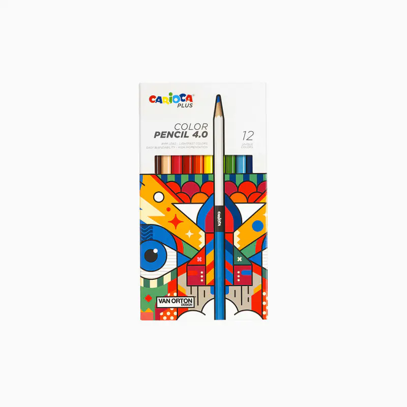 CARIOCA Plus Color Pencil 4.0 - 12 Pcs