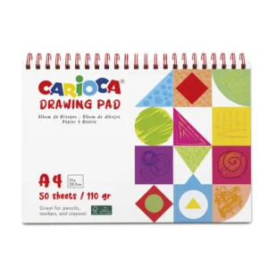 Drawing pad A4 50 sheets/110 gr