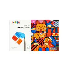 CARIOCA Plus Solid Watercolor - 24 Pcs