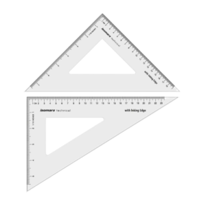 ISOMARS Set Square Set Of 2