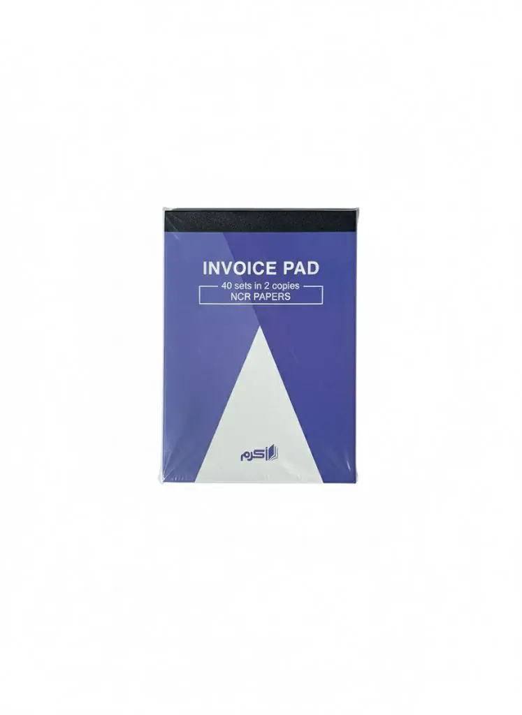 Invoice Pad 40 sets in 2 copies NCR PAPERS 16.5*23