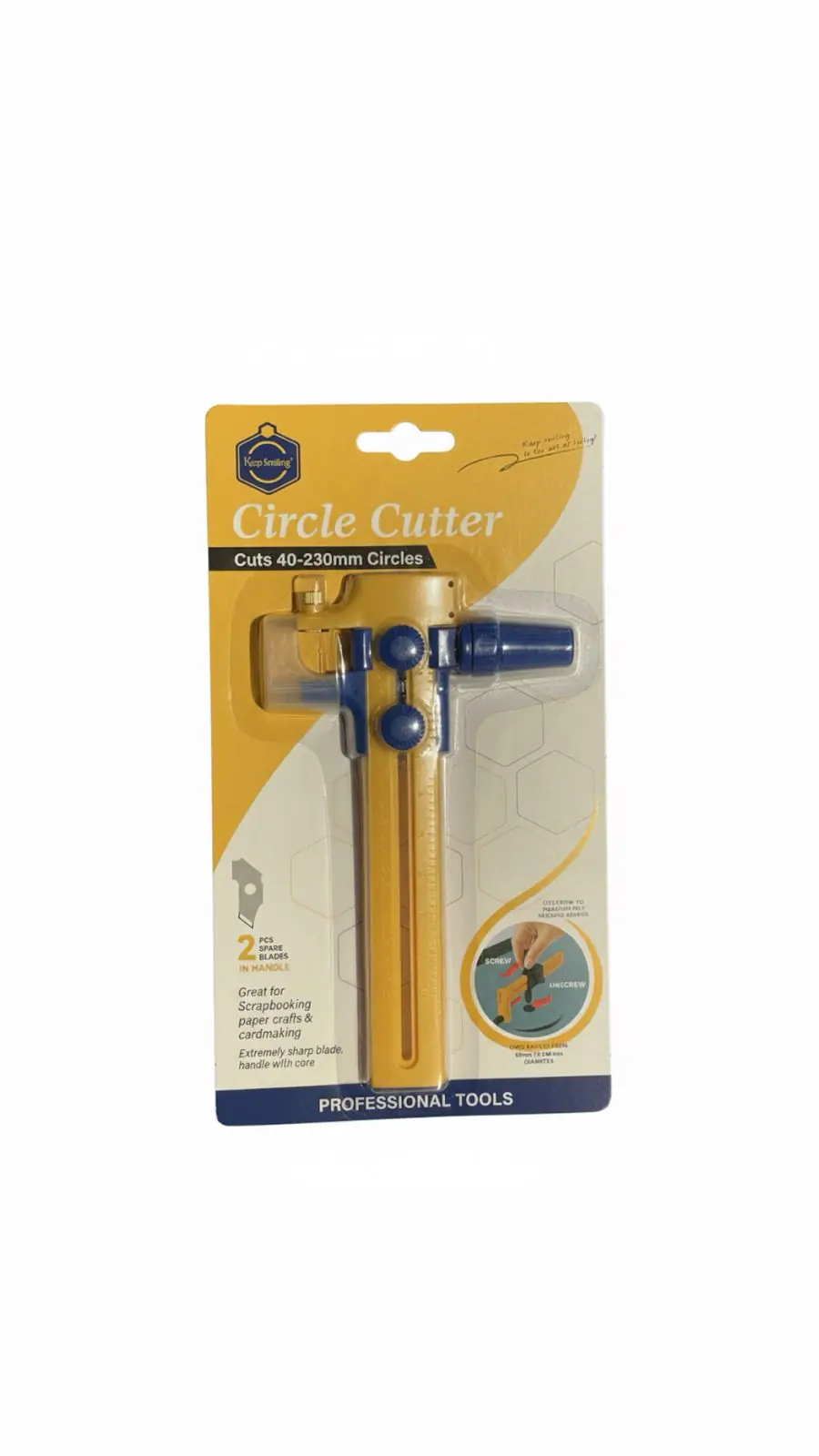 Keep Smiling Circle Cutter