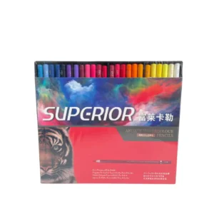 SUPERIOR ARTIST’S WATERCOLOUR PENCILS SET OF 48