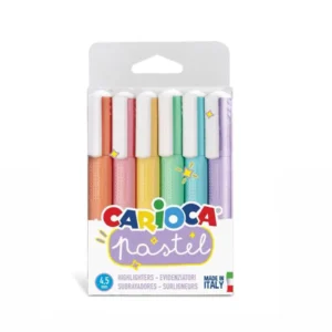 CARIOCA Pastel Highlighter set Of 6